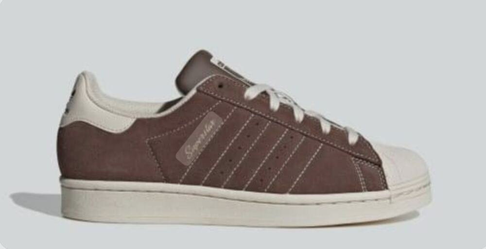 Adidas Superstar Fine Form Earth Strata Sneakers Womens Size 8 Brown
